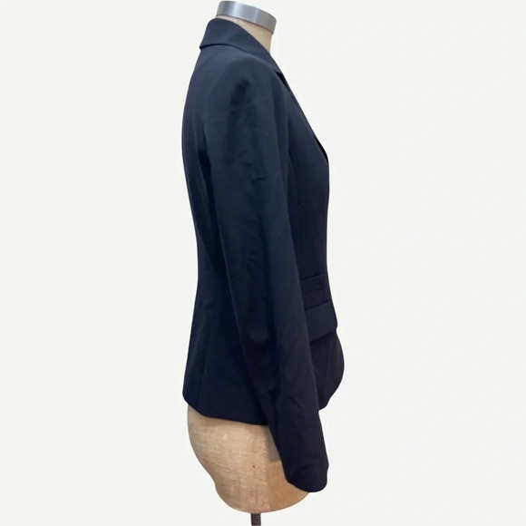 CALVIN Klein Navy 2-Button Blazer Jacket 2 - Picture 2 of 7